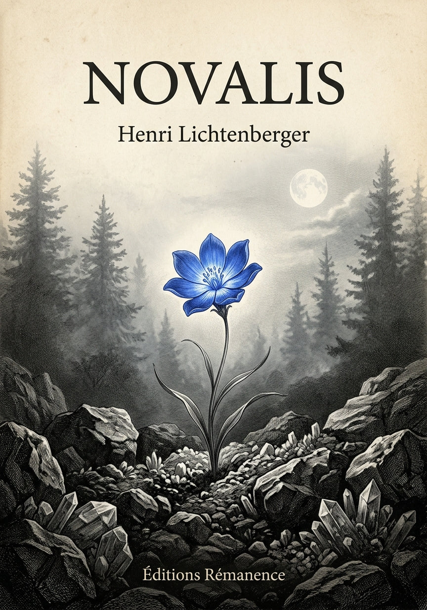 Livre Novalis par Henri Lichtenberger - Couverture - Editions Remanence