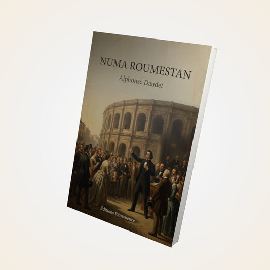 Livre Numa Roumestan - Alphonse Daudet - Couverture 3D