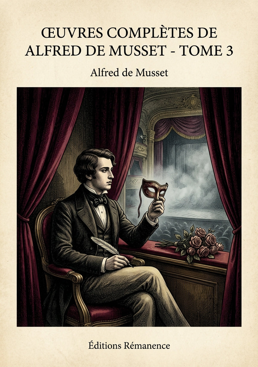 Œuvres complètes de Alfred de Musset - Tome 3 - Alfred de Musset (Couverture)