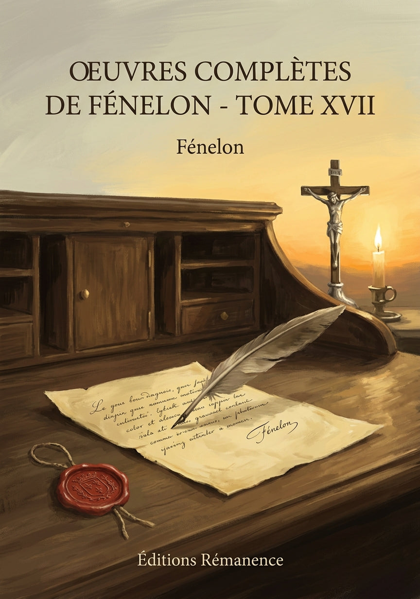 Livre Oeuvres complètes de Fénelon - Tome XVII par Fénelon - Couverture - Editions Remanence