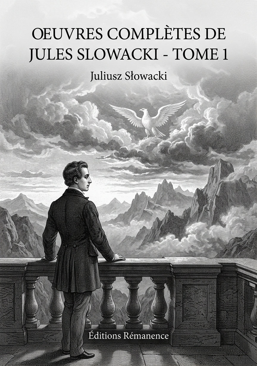 Livre Oeuvres complètes de Jules Slowacki - Tome 1 par Juliusz Słowacki - Couverture - Editions Remanence