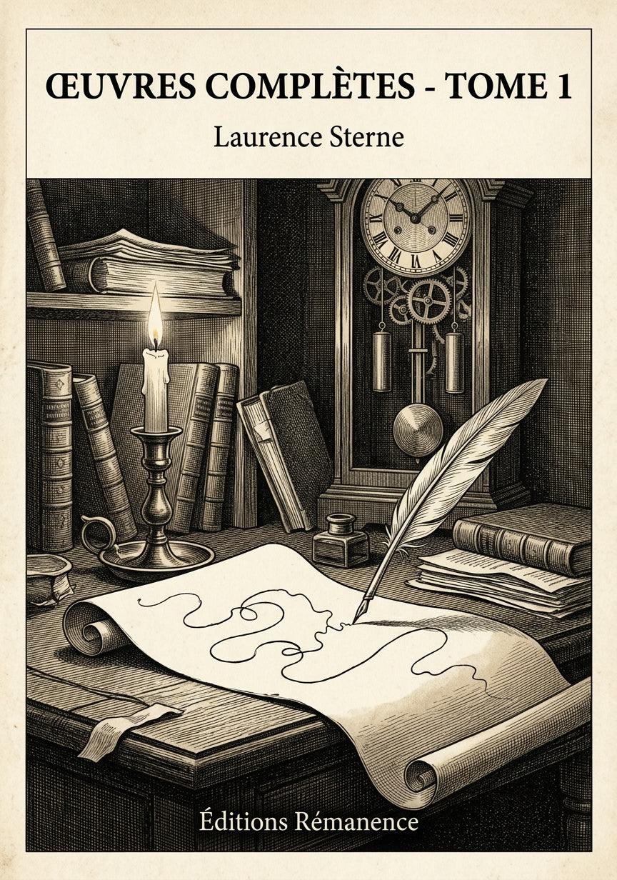 Œuvres complètes - Tome 1 - Laurence Sterne (Couverture)