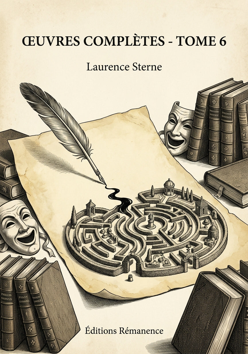 Œuvres complètes - Tome 6 - Laurence Sterne (Couverture)