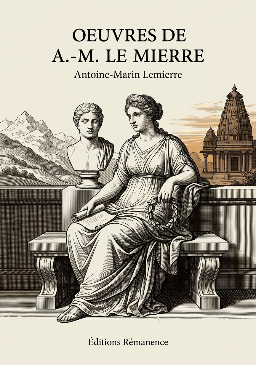 Livre Oeuvres de A.-M. Le Mierre par Antoine-Marin Lemierre - Couverture - Editions Remanence
