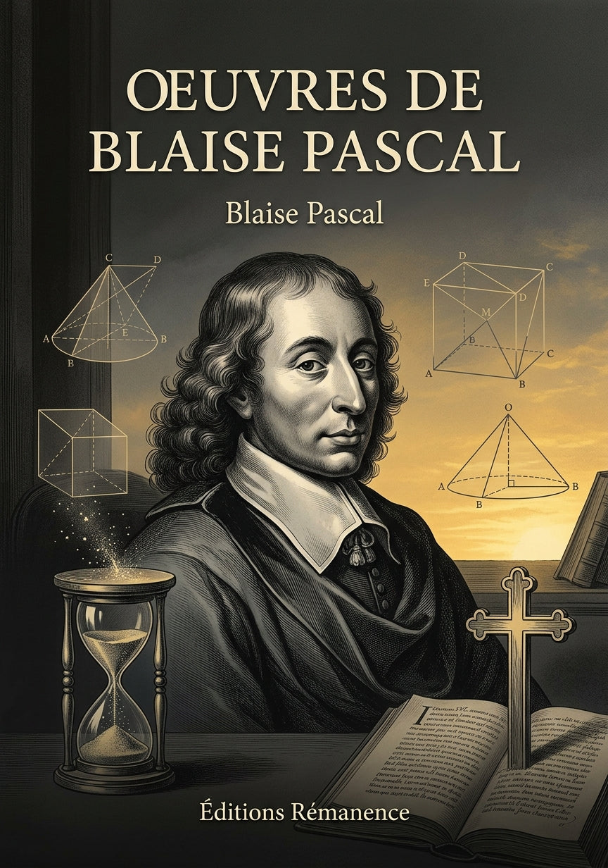 Livre Oeuvres de Blaise Pascal par Blaise Pascal - Couverture - Editions Remanence