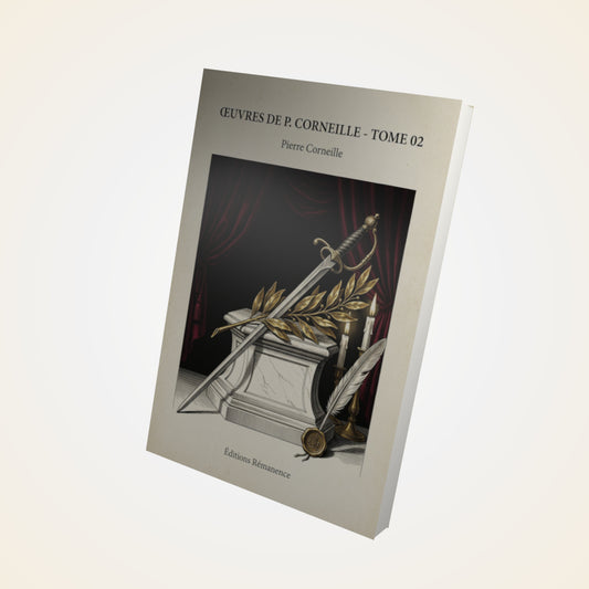 Livre Œuvres de P. Corneille - Tome 02 - Pierre Corneille - Couverture 3D