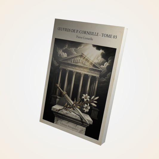 Livre Œuvres de P. Corneille - Tome 03 - Pierre Corneille - Couverture 3D