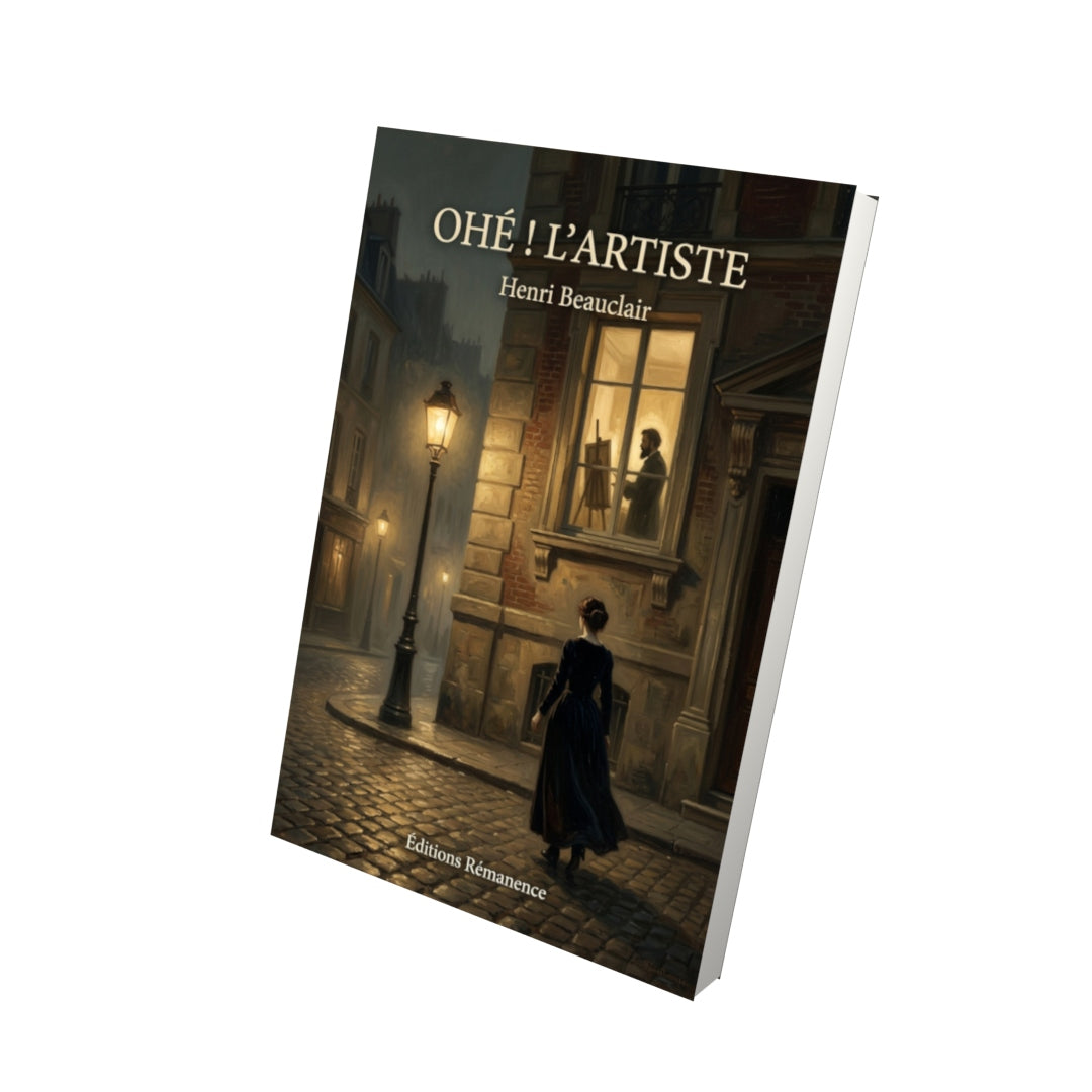 Livre Ohé ! l’artiste par Henri Beauclair - Vue 3D - Editions Remanence