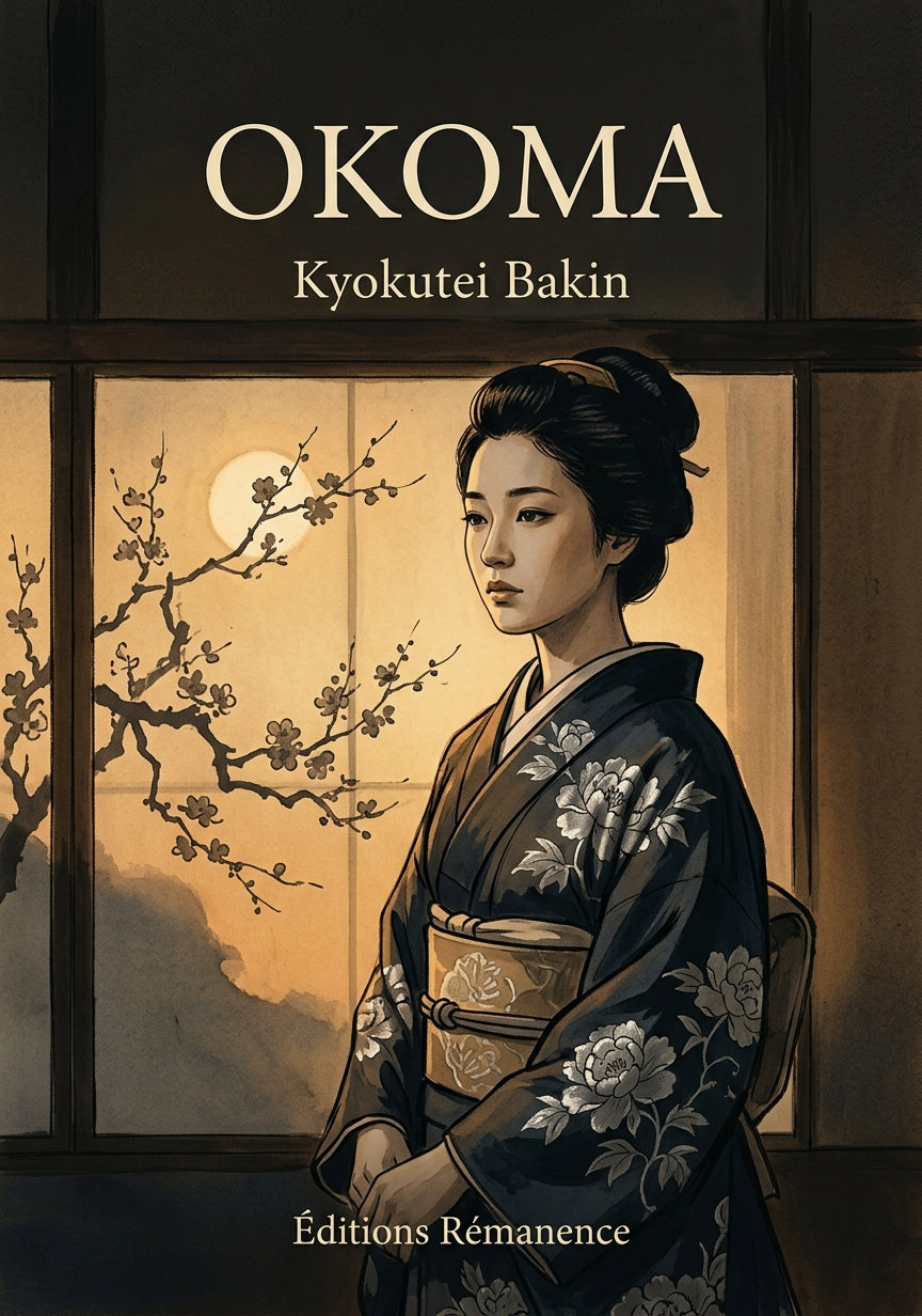 Livre Okoma par Kyokutei Bakin - Couverture - Editions Remanence