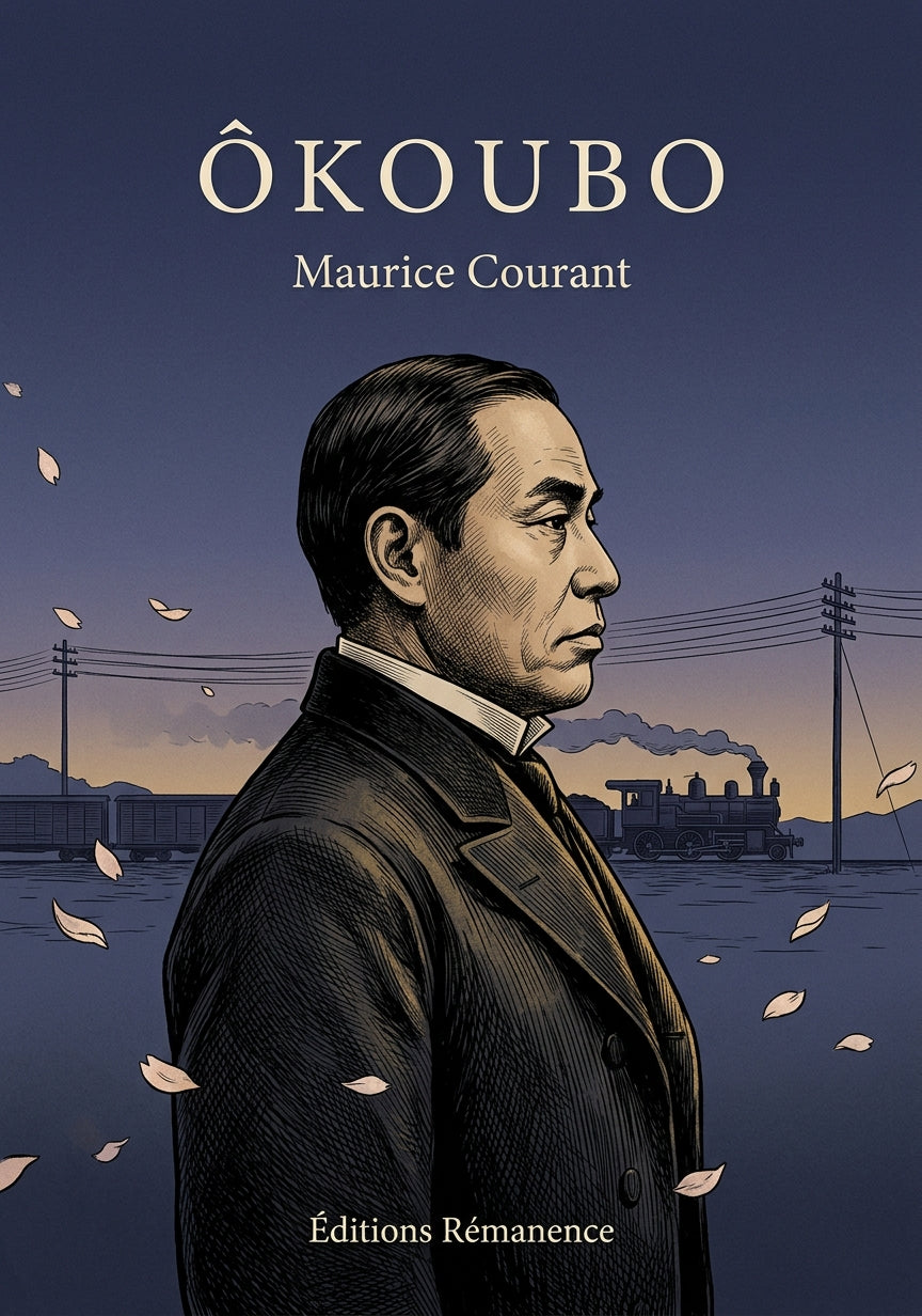 Livre Ôkoubo par Maurice Courant - Couverture - Editions Remanence