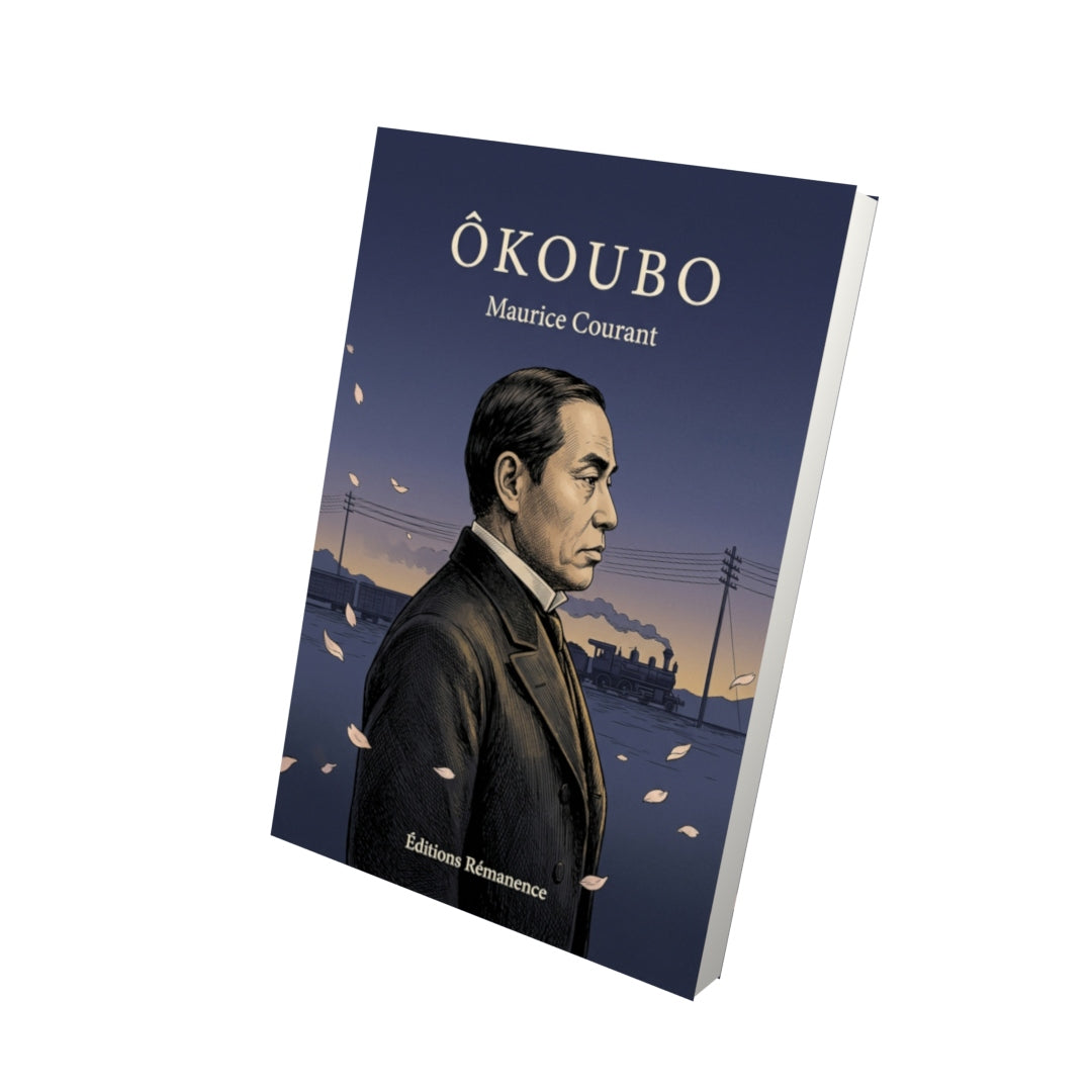 Livre Ôkoubo par Maurice Courant - Vue 3D - Editions Remanence