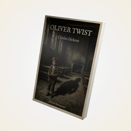 Livre Oliver Twist - Charles Dickens - Couverture 3D