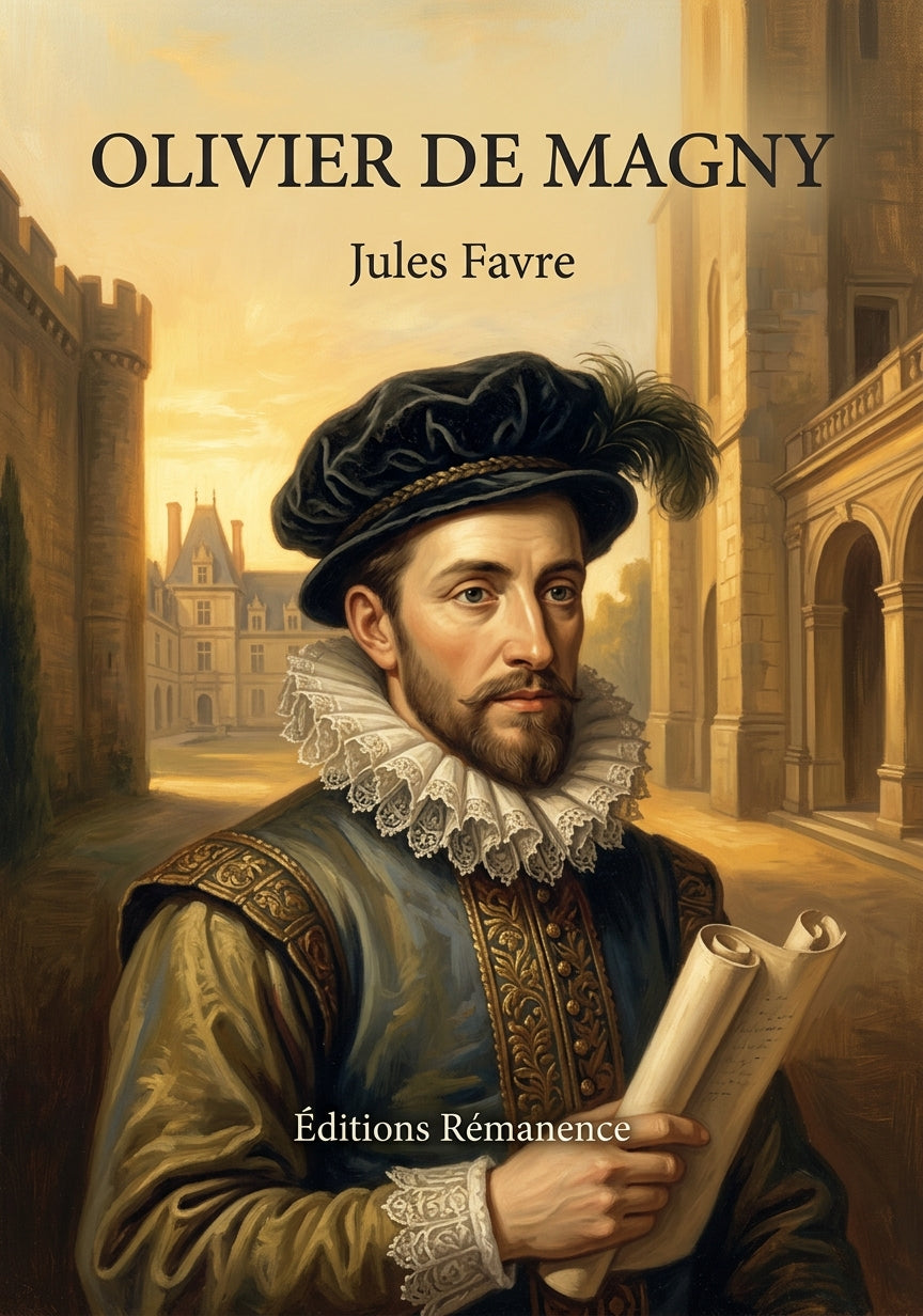 Livre Olivier de Magny par Jules Favre - Couverture - Editions Remanence