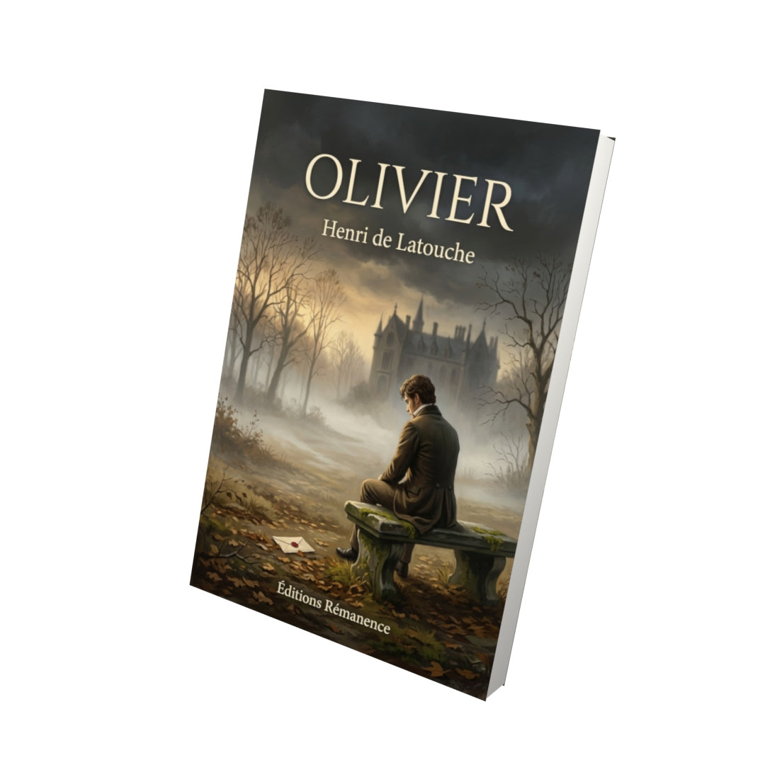 Livre Olivier par Henri de Latouche - Vue 3D - Editions Remanence