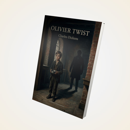 Livre Olivier Twist - Charles Dickens - Couverture 3D