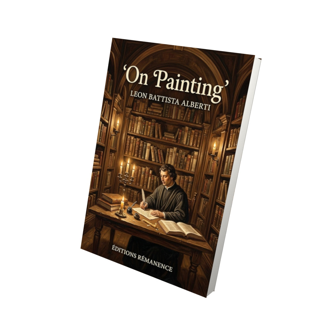 Livre On Painting – Leon Battista Alberti - Vue 3D - Editions Remanence