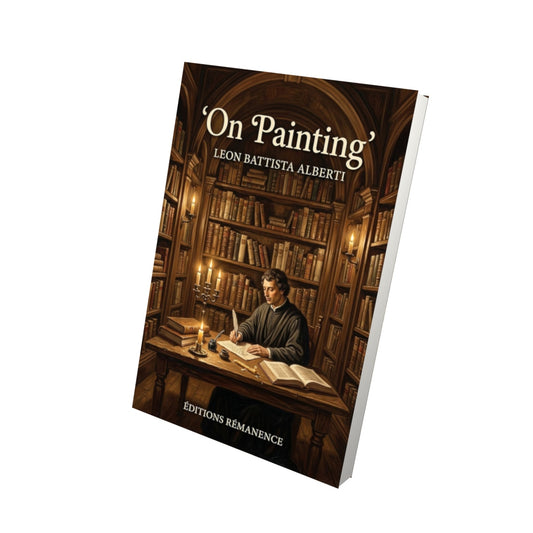 Livre On Painting – Leon Battista Alberti - Vue 3D - Editions Remanence