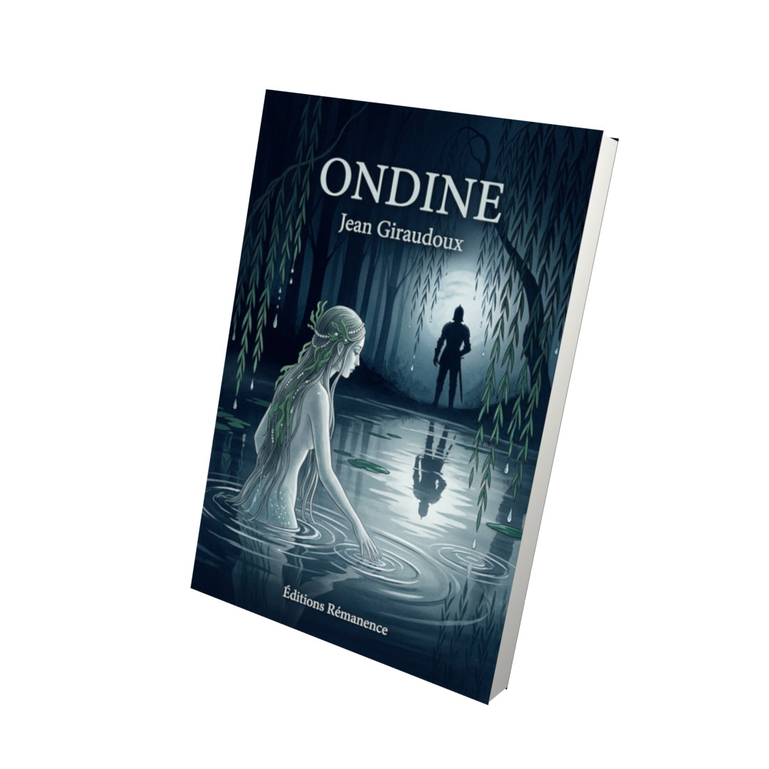 Livre Ondine - Jean Giraudoux - Vue 3D - Editions Remanence