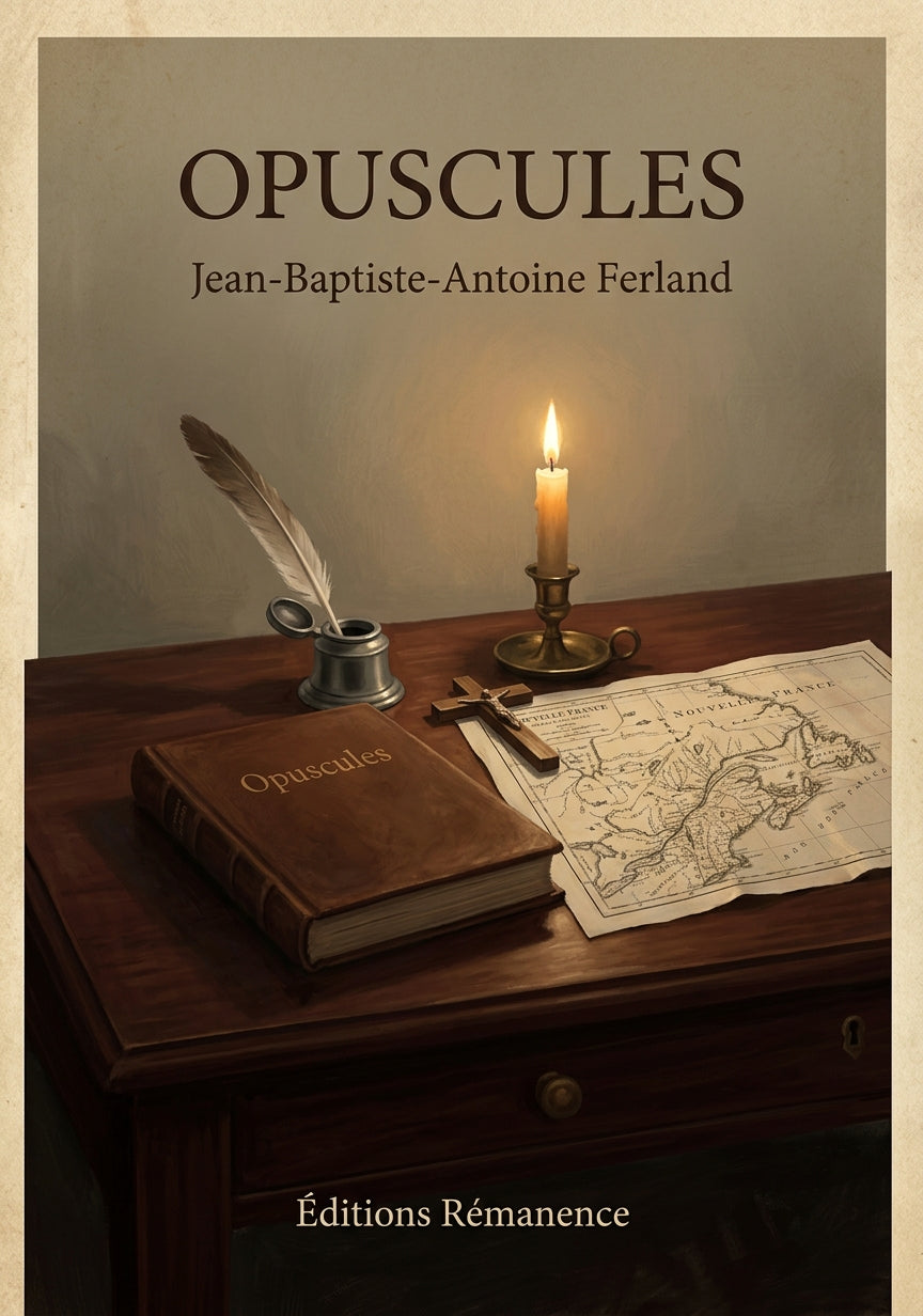 Opuscules - Jean-Baptiste-Antoine Ferland (Couverture)