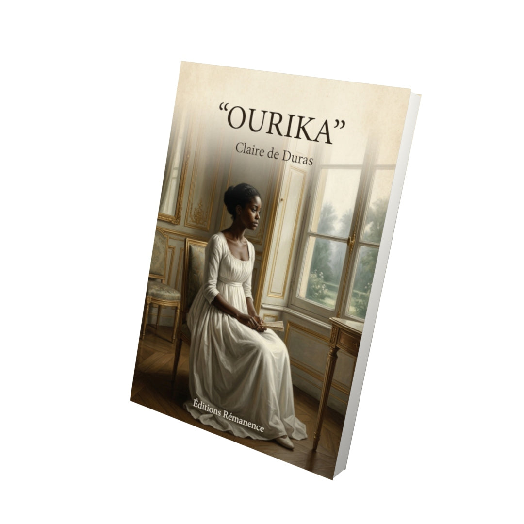 Livre Ourika - Claire de Duras - Vue 3D - Editions Remanence