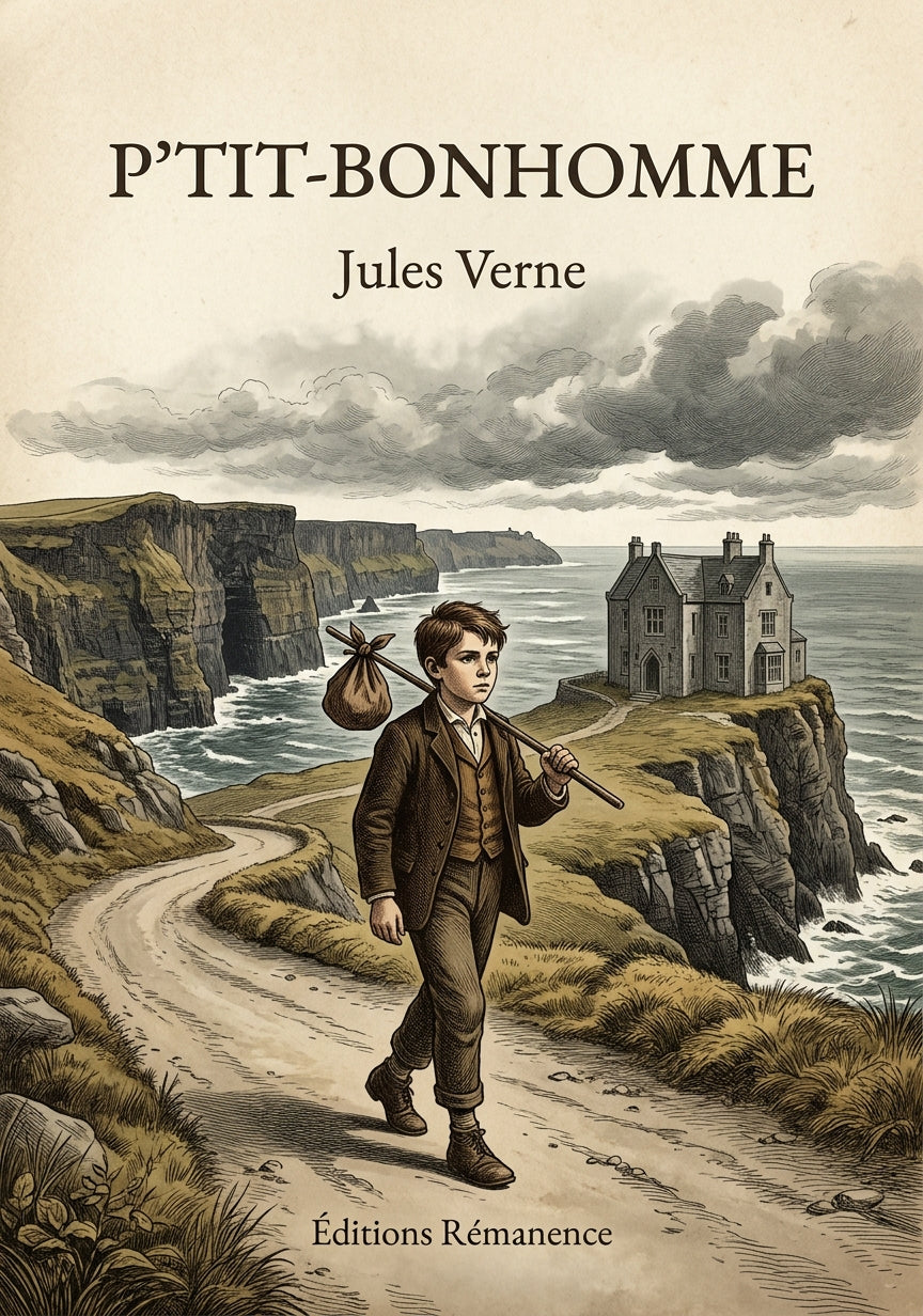 P'tit-bonhomme - Jules Verne (Couverture)