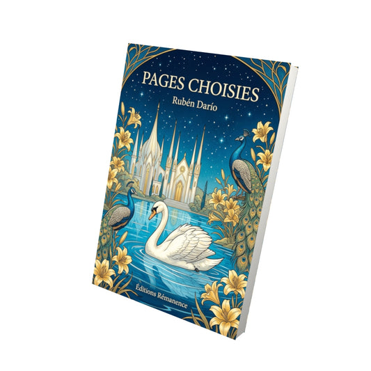 Livre Pages choisies par John Ruskin - Vue 3D - Editions Remanence