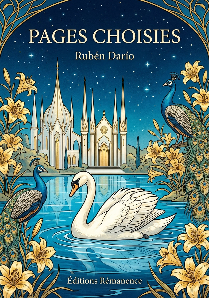 Livre Pages choisies par Rubén Darío - Couverture - Editions Remanence