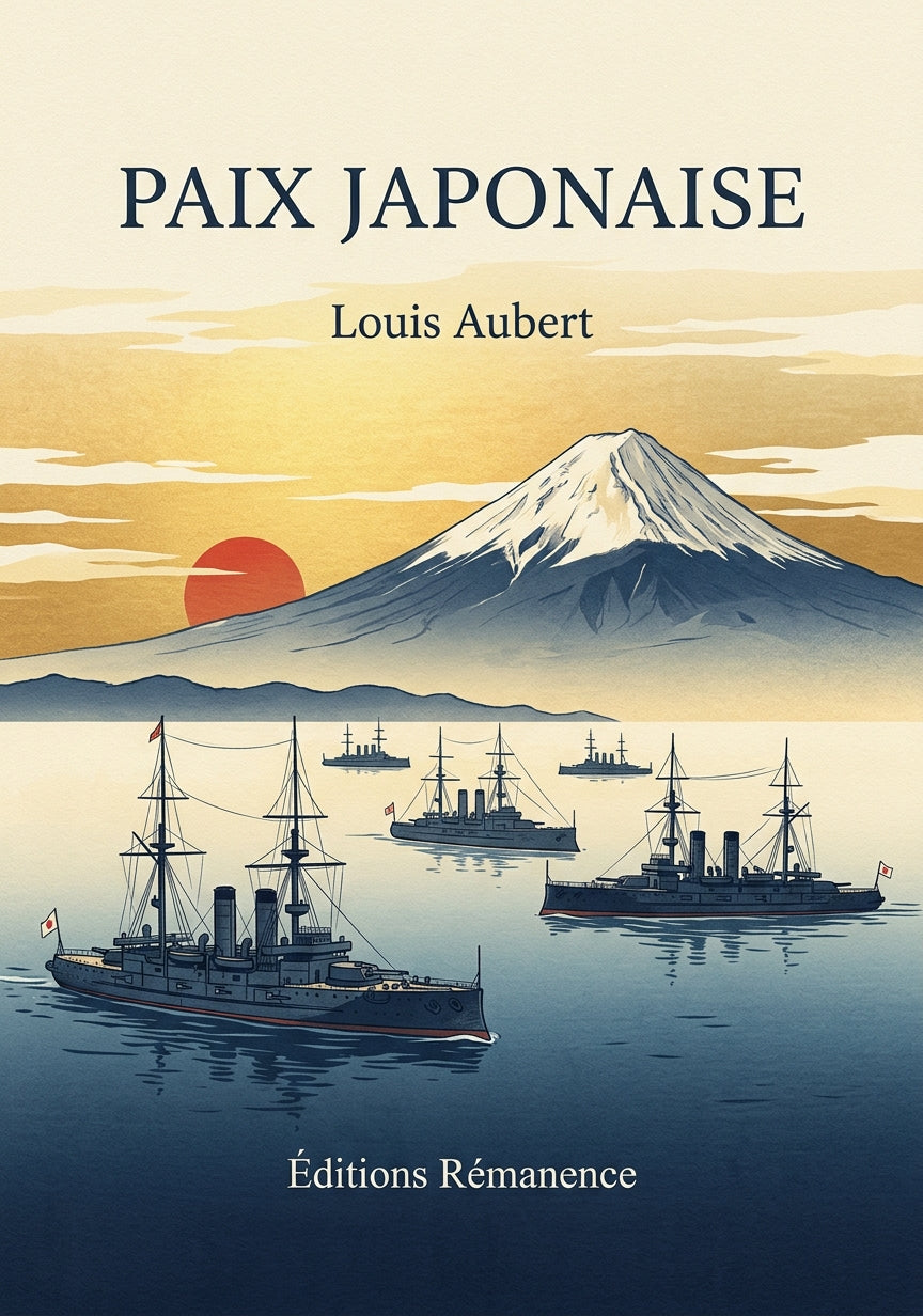Livre Paix japonaise par Louis Aubert - Couverture - Editions Remanence