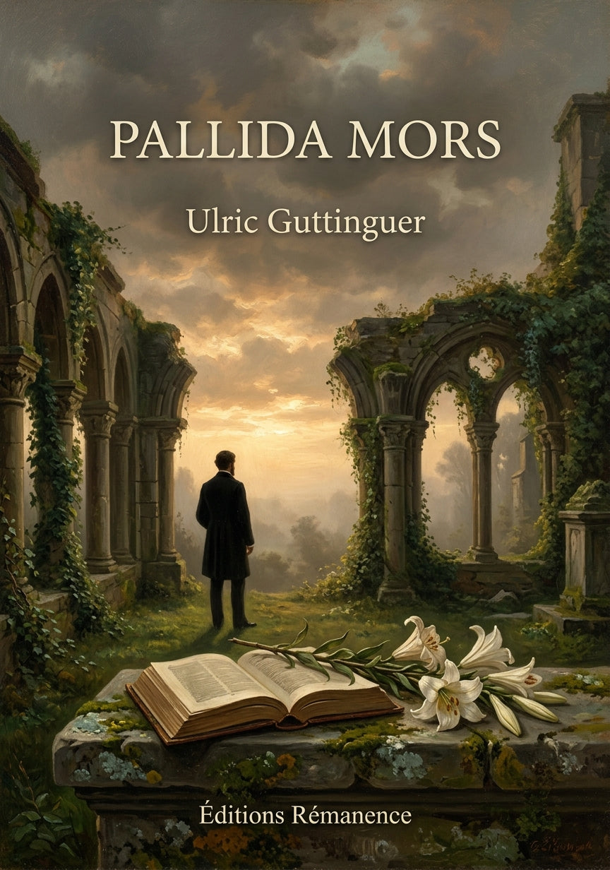 Livre Pallida mors par Ulric Guttinguer - Couverture - Editions Remanence