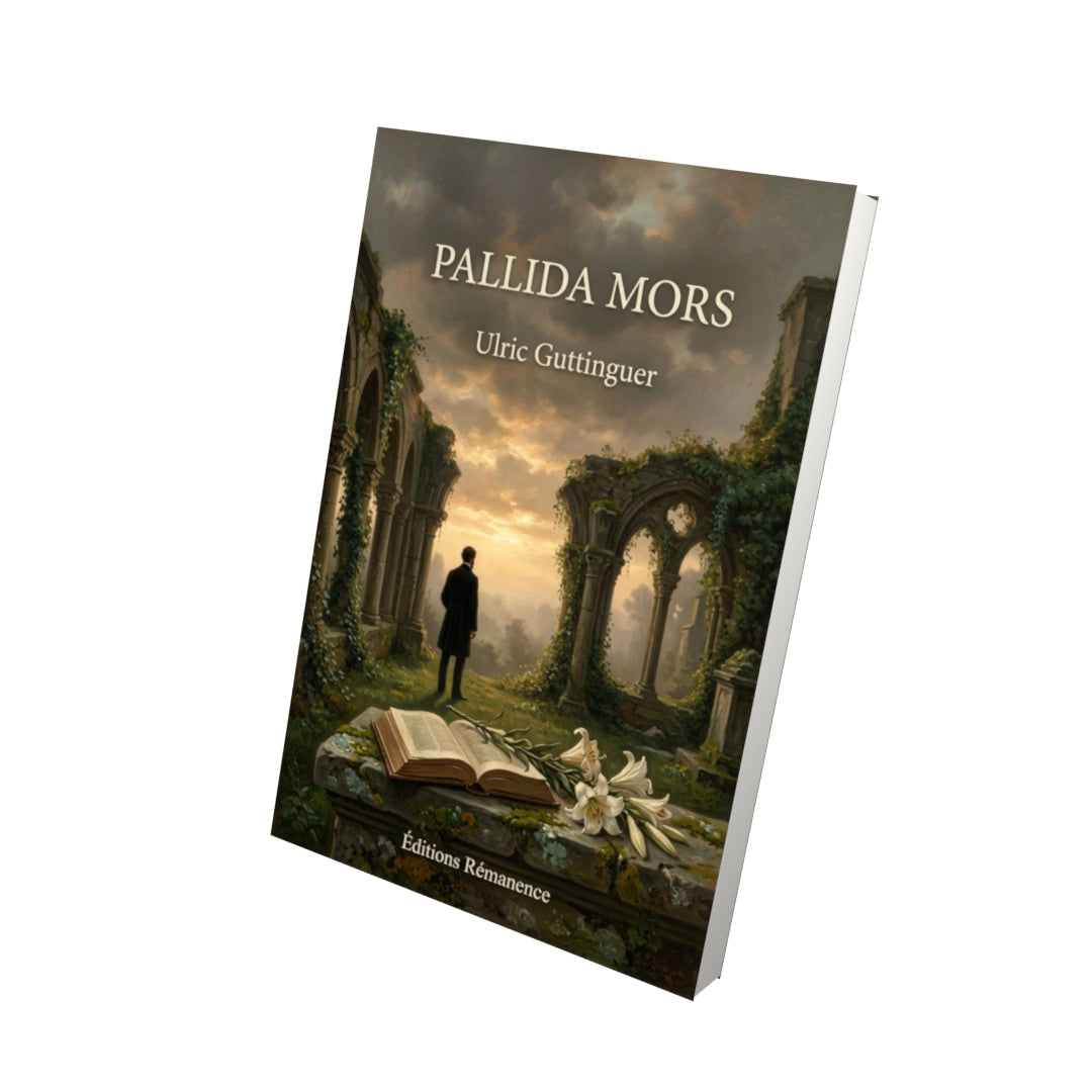 Livre Pallida mors par Ulric Guttinguer - Vue 3D - Editions Remanence