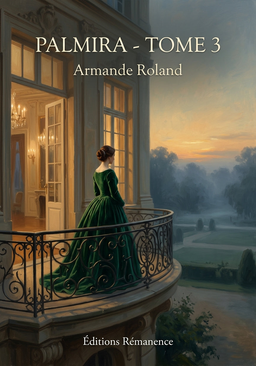 Livre Palmira - Tome 3 par Armande Roland - Couverture - Editions Remanence