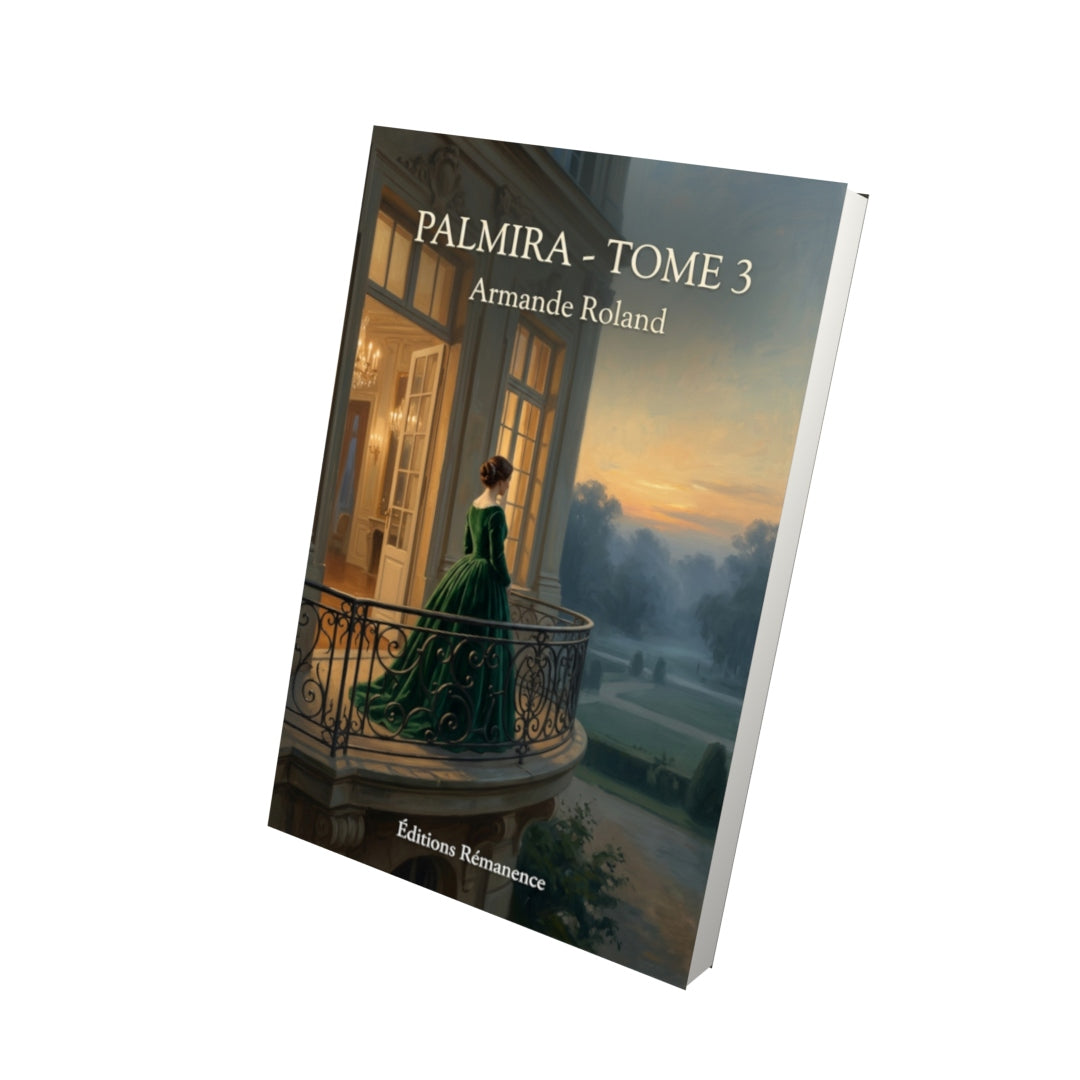 Livre Palmira - Tome 3 par Armande Roland - Vue 3D - Editions Remanence