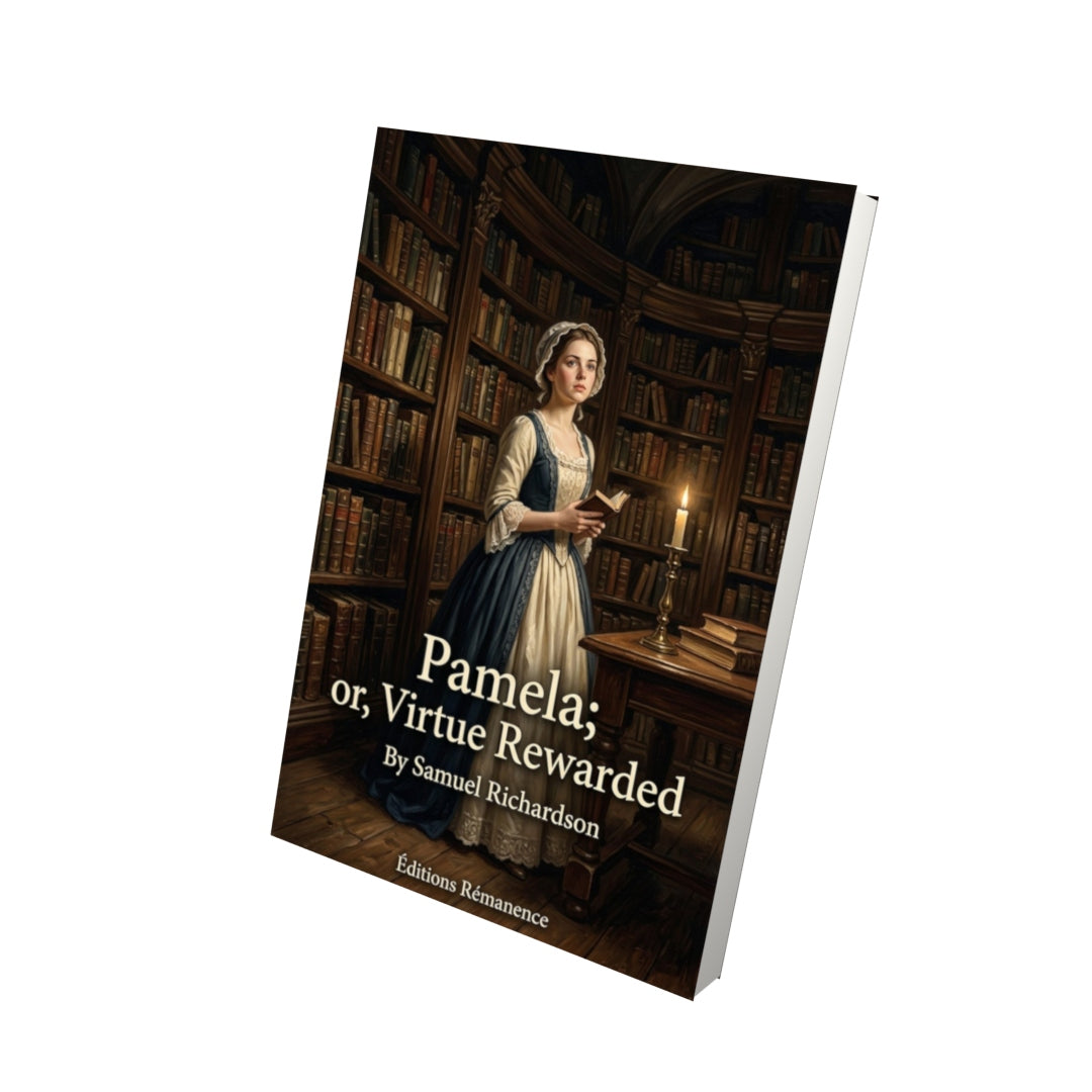 Livre Pamela; or, Virtue Rewarded – Samuel Richardson - Vue 3D - Editions Remanence