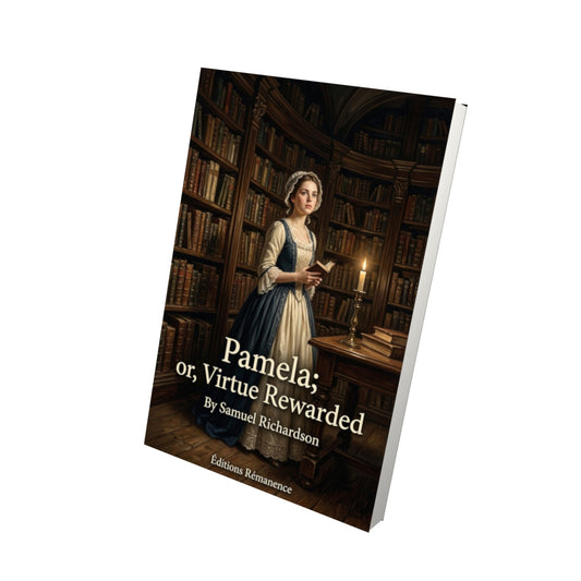 Livre Pamela; or, Virtue Rewarded – Samuel Richardson - Vue 3D - Editions Remanence