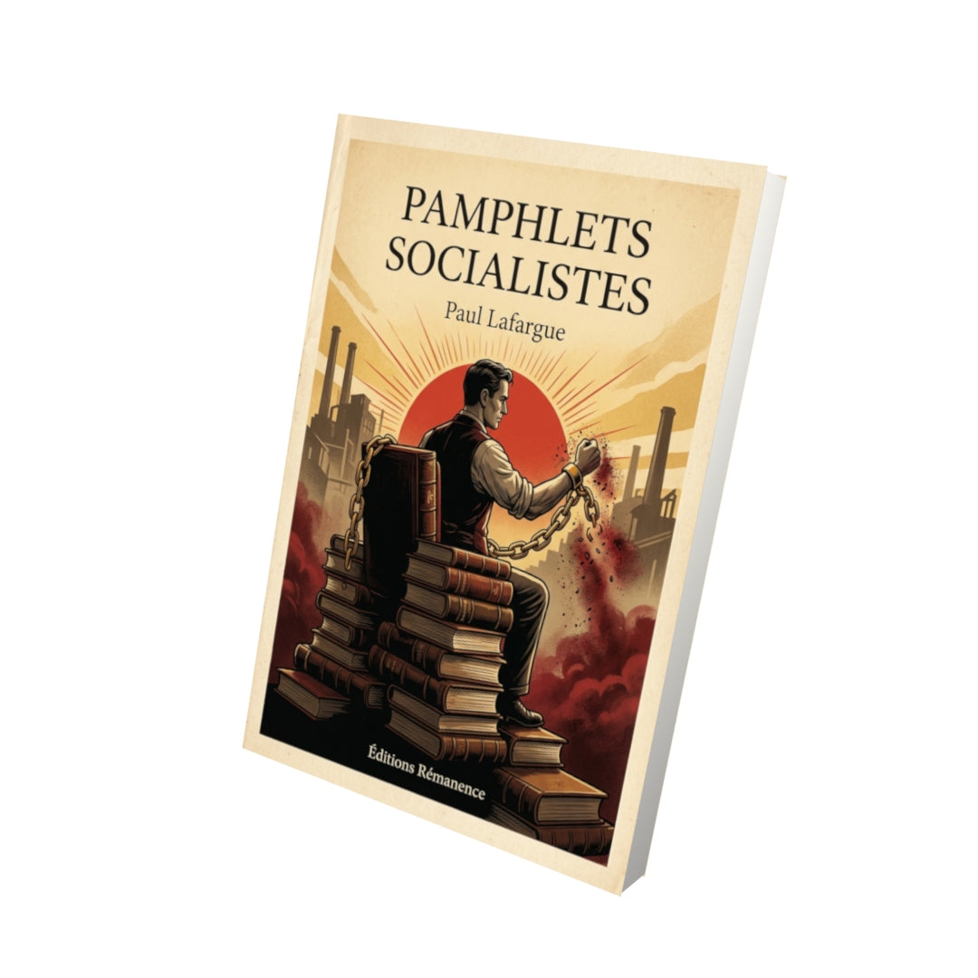Livre Pamphlets socialistes par Paul Lafargue - Vue 3D - Editions Remanence