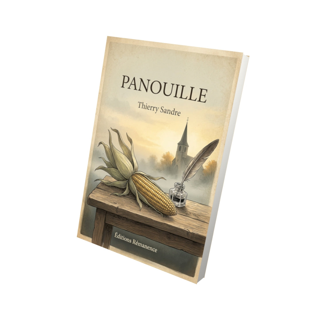 Livre Panouille - Thierry Sandre - Vue 3D - Editions Remanence