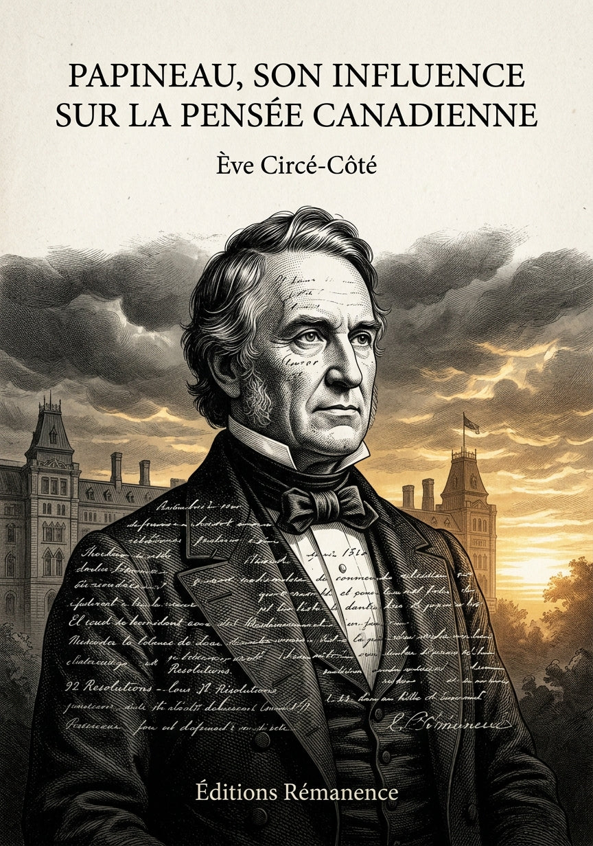 Livre Papineau, son influence sur la pensée canadienne par Ève Circé-Côté - Couverture - Editions Remanence