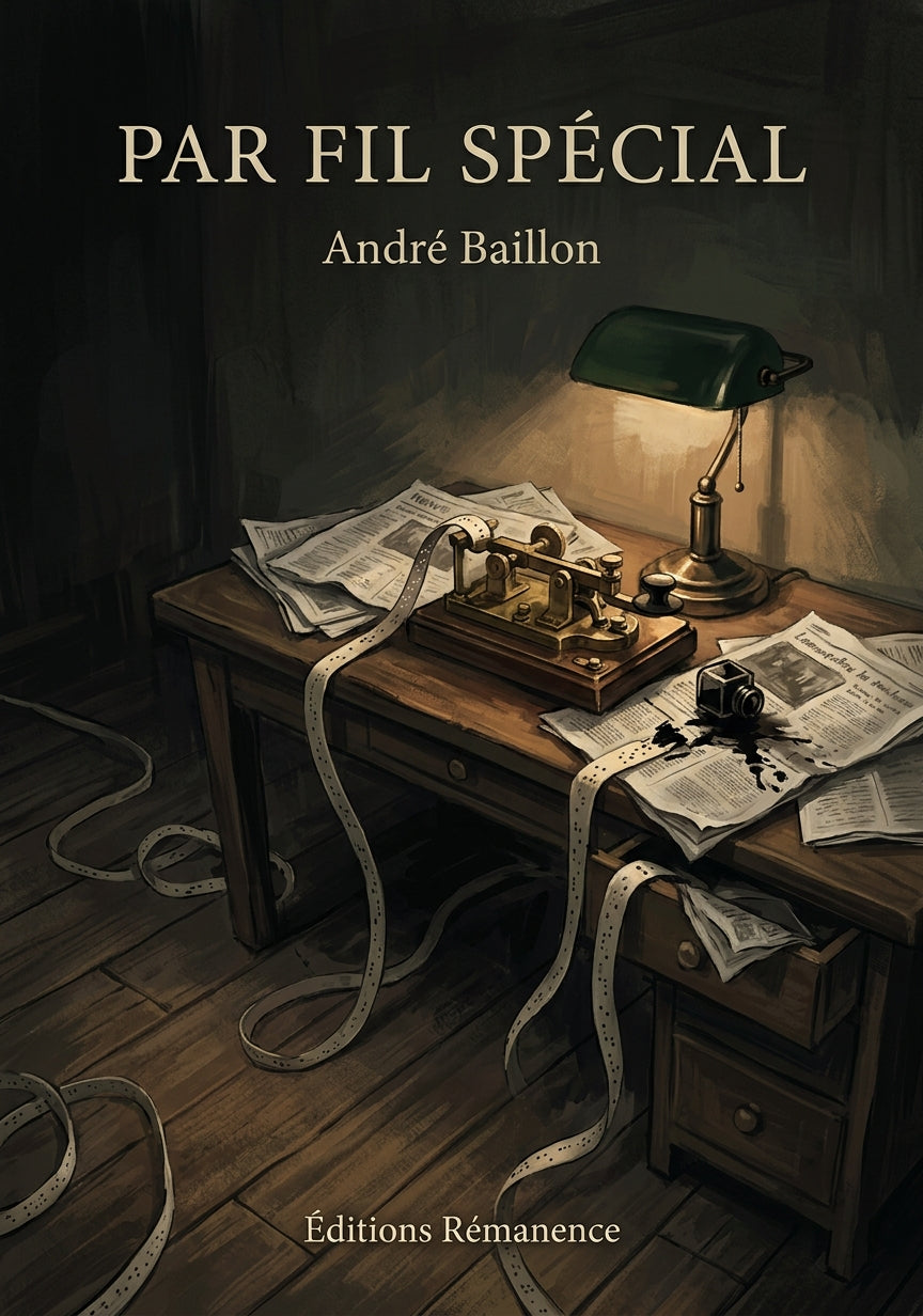 Livre Par fil spécial par André Baillon - Couverture - Editions Remanence