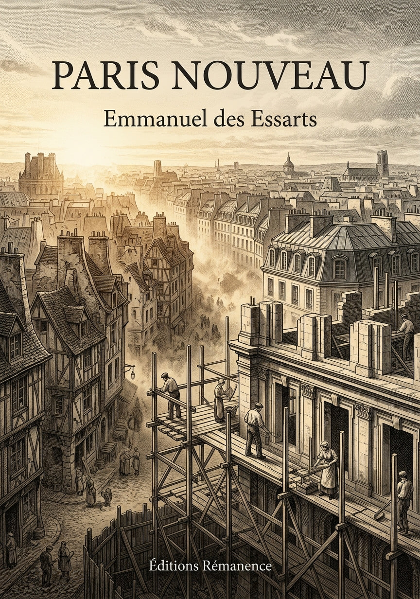 Livre Paris nouveau par Emmanuel des Essarts - Couverture - Editions Remanence
