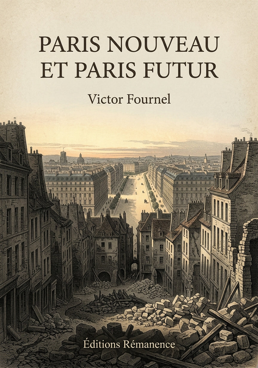 Paris nouveau et Paris futur - Victor Fournel (Couverture)