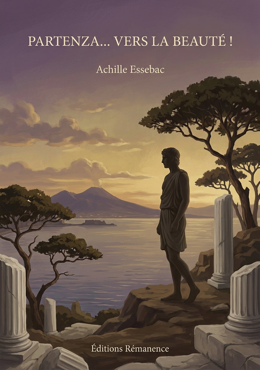 Livre Partenza… vers la beauté ! par Achille Essebac - Couverture - Editions Remanence