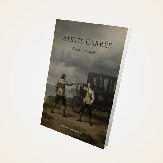 Livre Partie carrée - Théophile Gautier - Couverture 3D