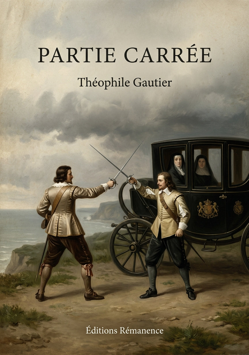 Partie carrée - Théophile Gautier (Couverture)