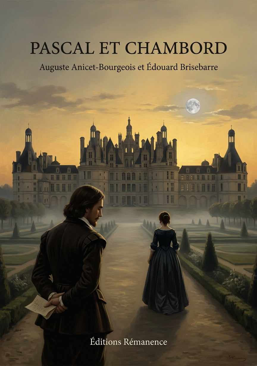 Livre Pascal et Chambord par Auguste Anicet-Bourgeois et Édouard Brisebarre - Couverture - Editions Remanence