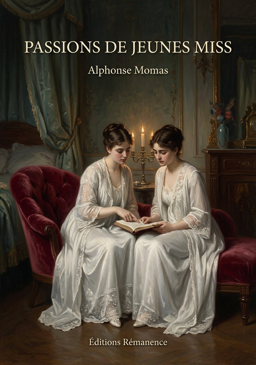 Livre Passions de jeunes miss par Alphonse Momas - Couverture - Editions Remanence