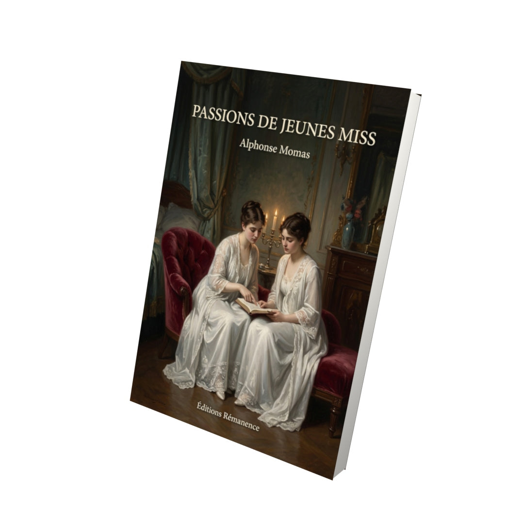 Livre Passions de jeunes miss par Alphonse Momas - Vue 3D - Editions Remanence