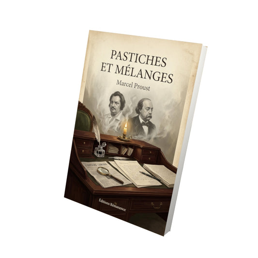 Livre Pastiches et mélanges - Marcel Proust - Vue 3D - Editions Remanence
