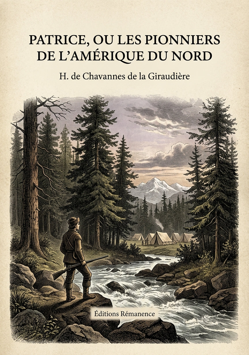 Patrice, ou les pionniers de l'Amérique du nord - H. de Chavannes de la Giraudière (Couverture)