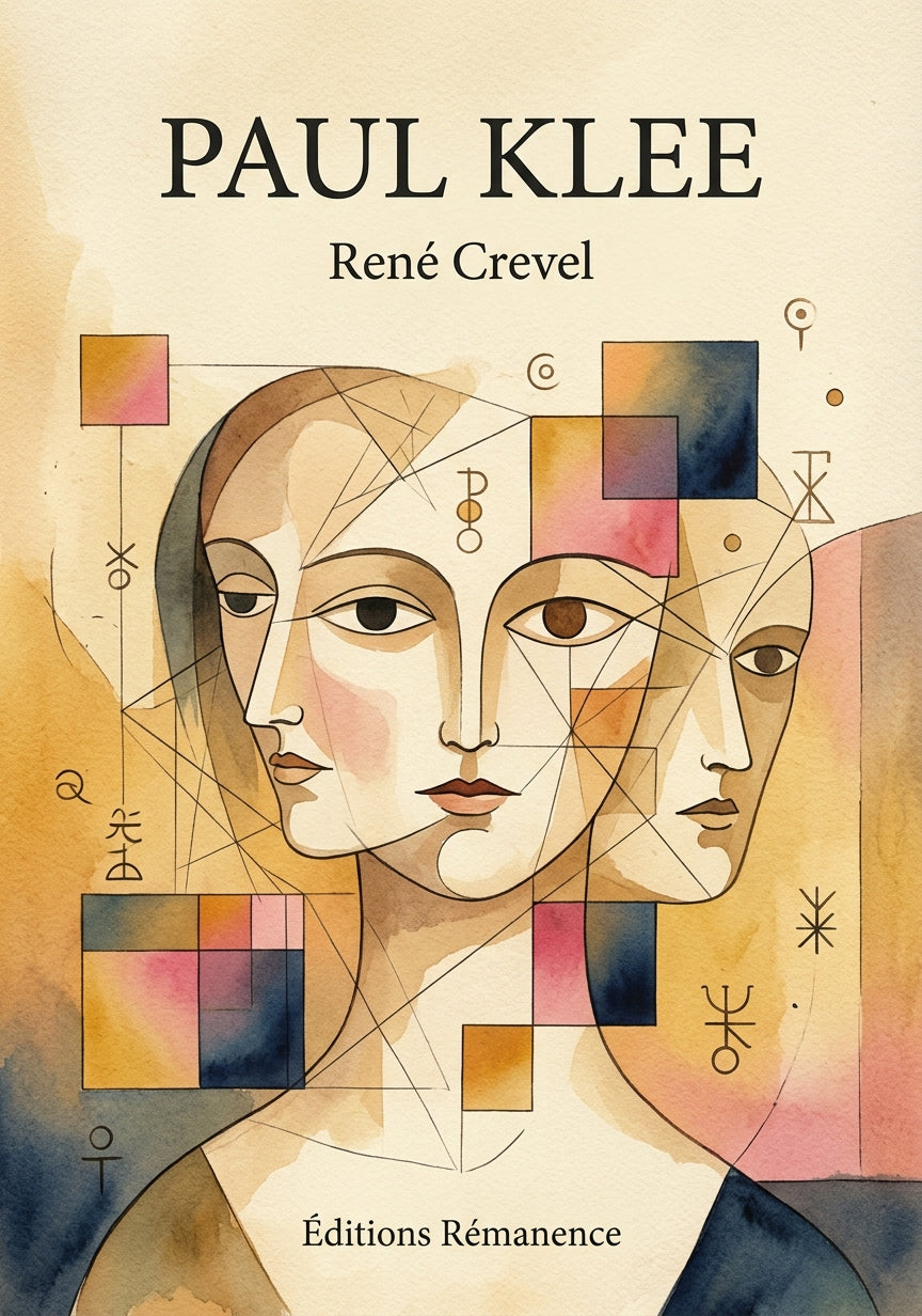 Livre Paul Klee par René Crevel - Couverture - Editions Remanence