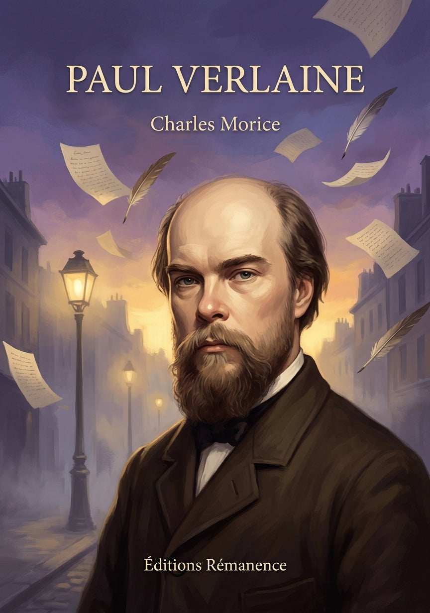 Livre Paul Verlaine par Charles Morice - Couverture - Editions Remanence